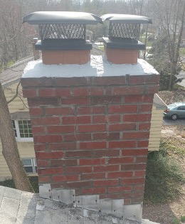 Chimney repair and waterproofing